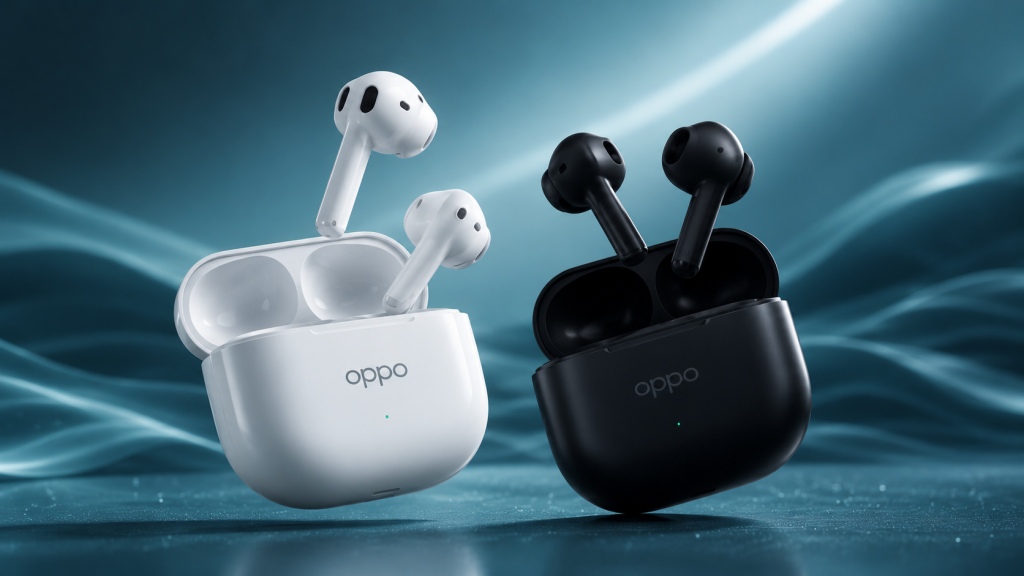 Oppo unveils its first semi-in-ear buds, the Enco Air5s, and the more traditional Enco Air5